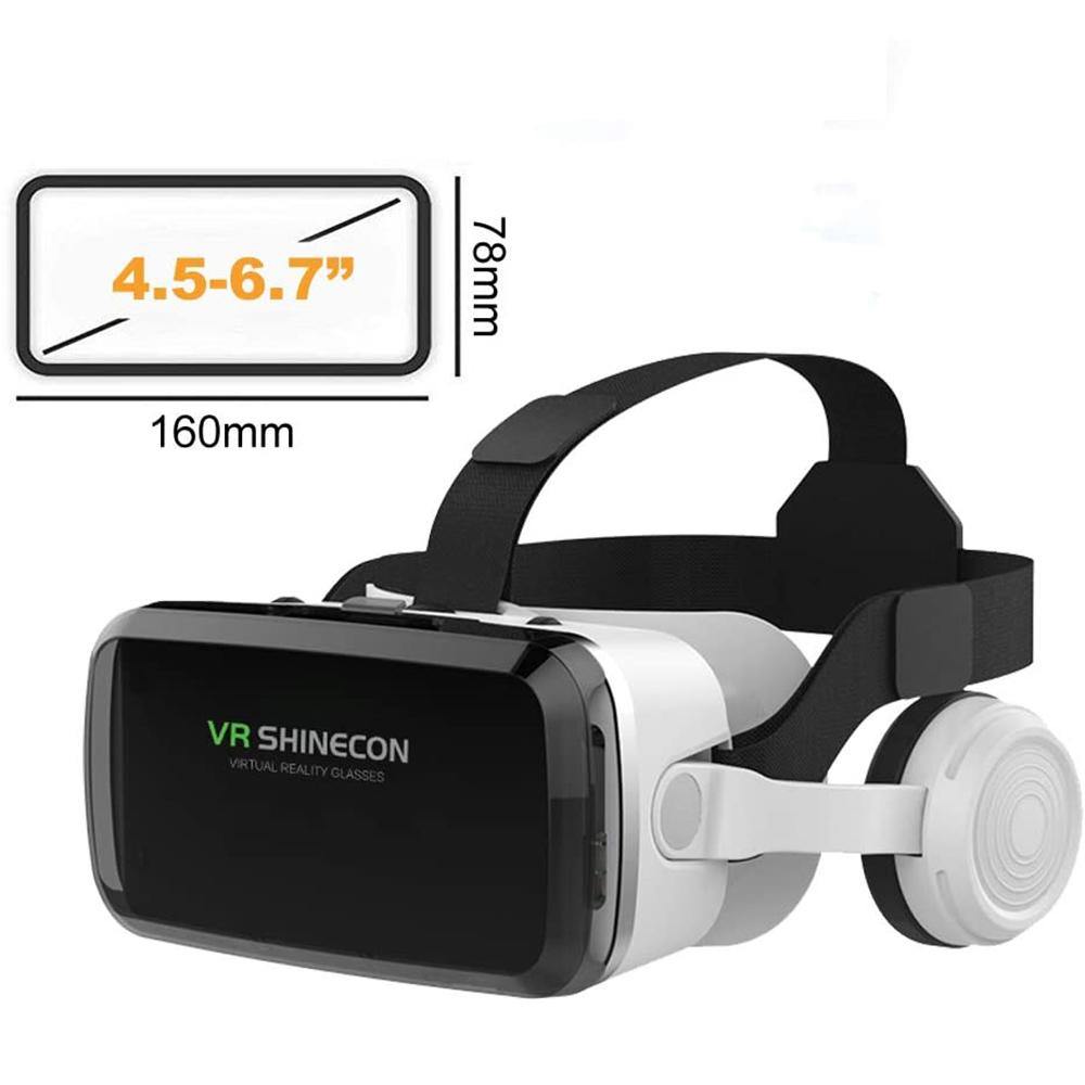 Casco De Realidad Virtual con Audífonos VR Box G06EB - AlCosto Bolivia