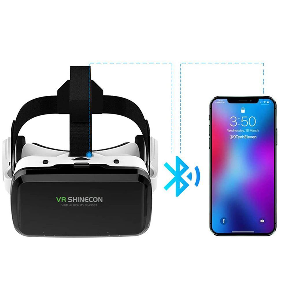 Casco De Realidad Virtual con Audífonos VR Box G06EB - AlCosto Bolivia