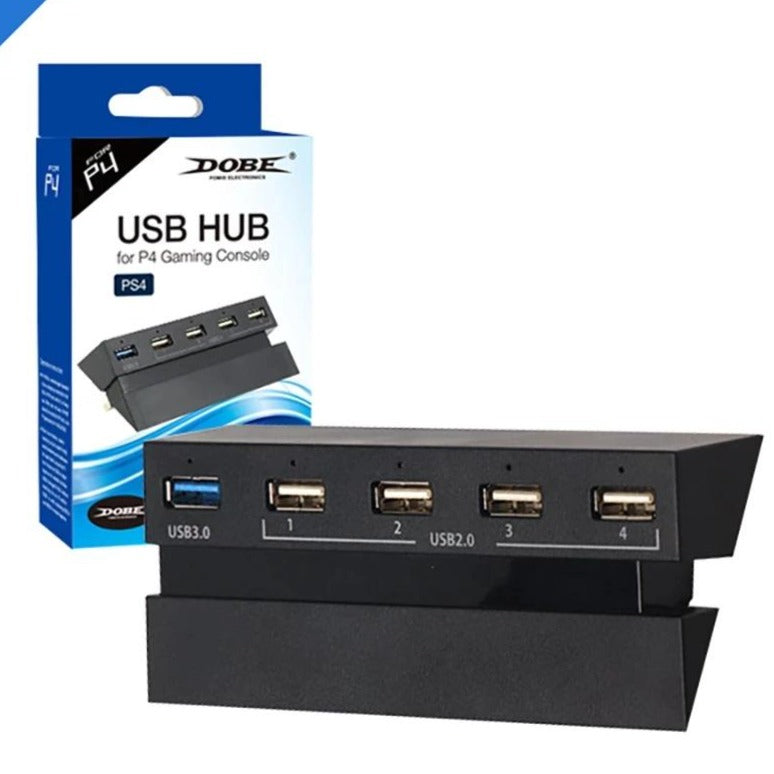Soporte PS4 Hub USB 5 Puerto en 1