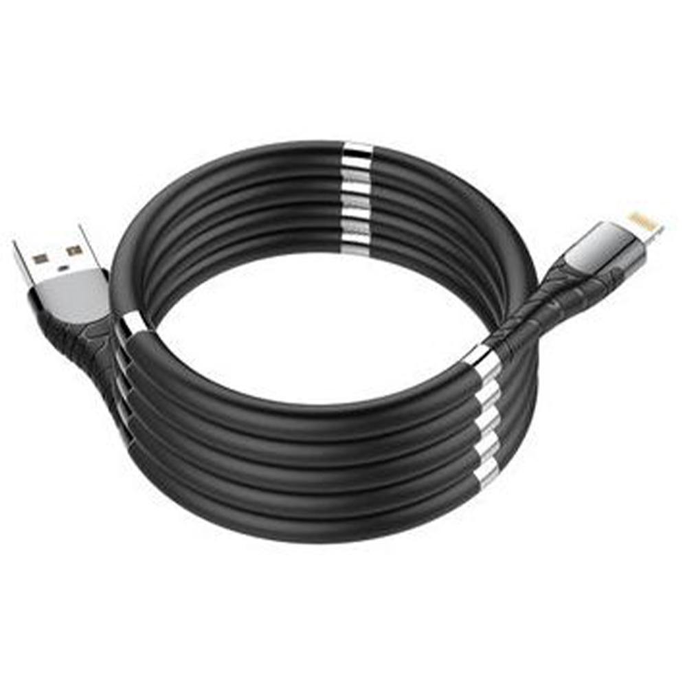 Cable Lightning Reforzado Imantado para iPhone / iPad LDNIO LS511 - AlCosto Bolivia