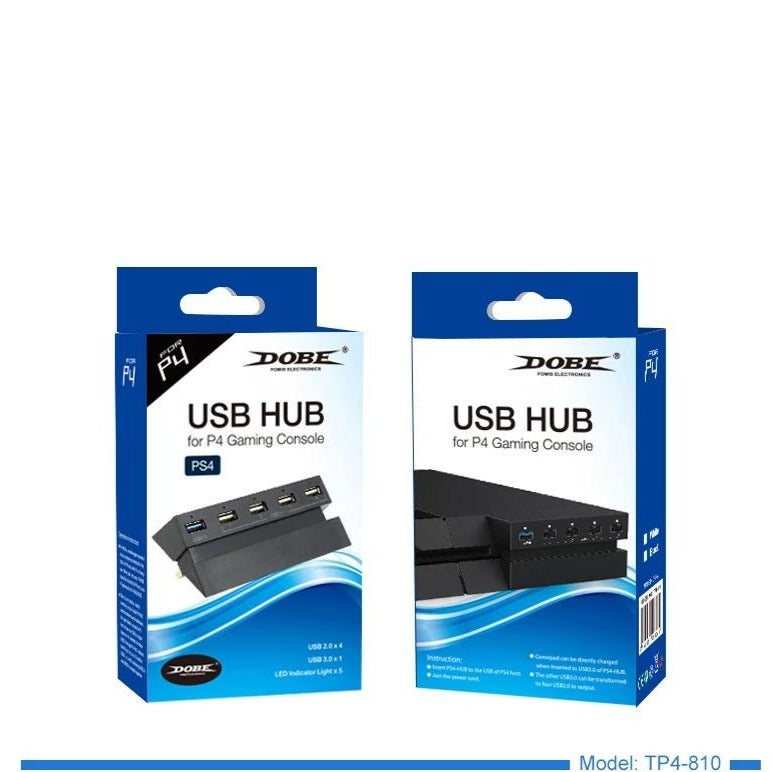 Soporte PS4 Hub USB 5 Puerto en 1